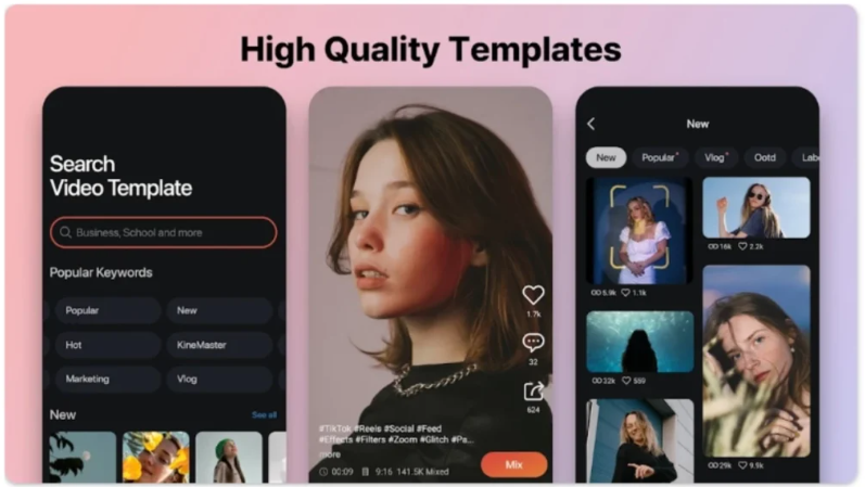 kinemaster-withoutwatermarkk-Mod-APK-high-Quality-templates